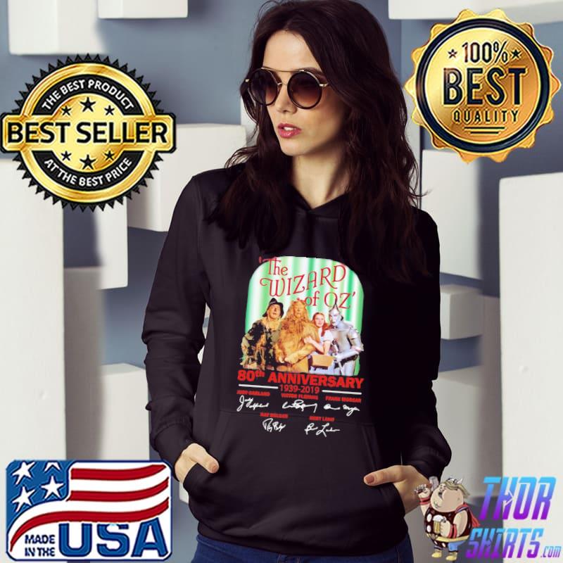 The wizard of oz 80th anniversary 19392019 signatures classic s Hoodie