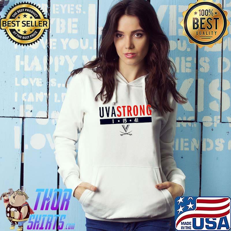 Virginia uva strong 1 15 41 Football classic s Hoodie