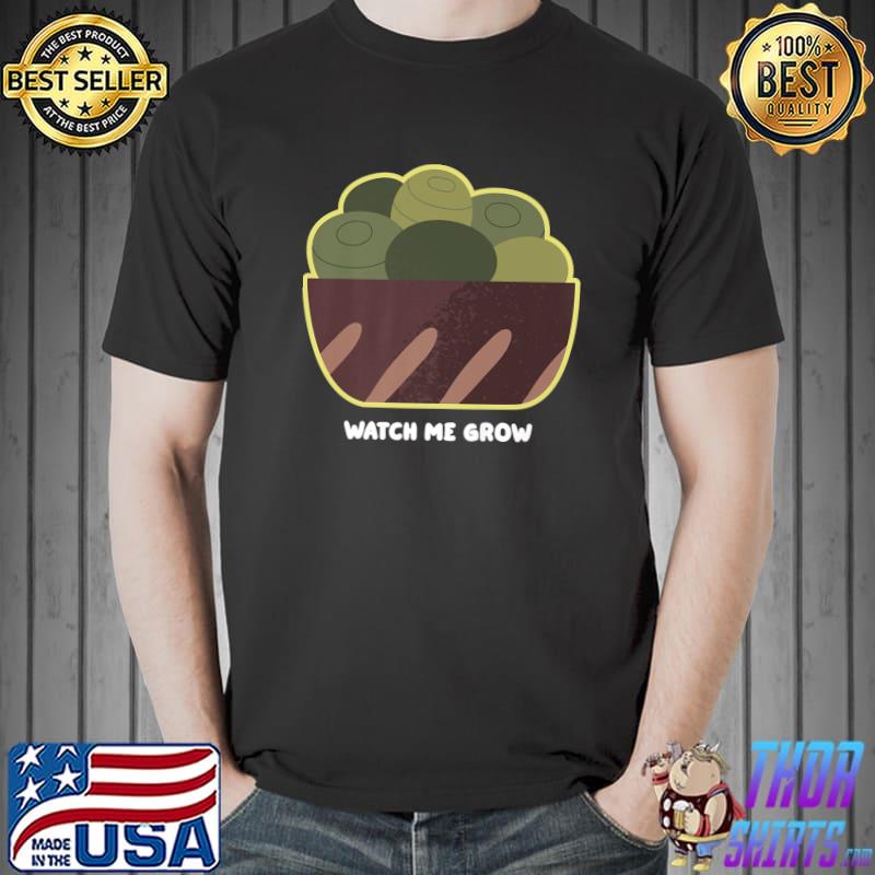 Watching Me Grow Lithops Succulent Plant T-Shirt