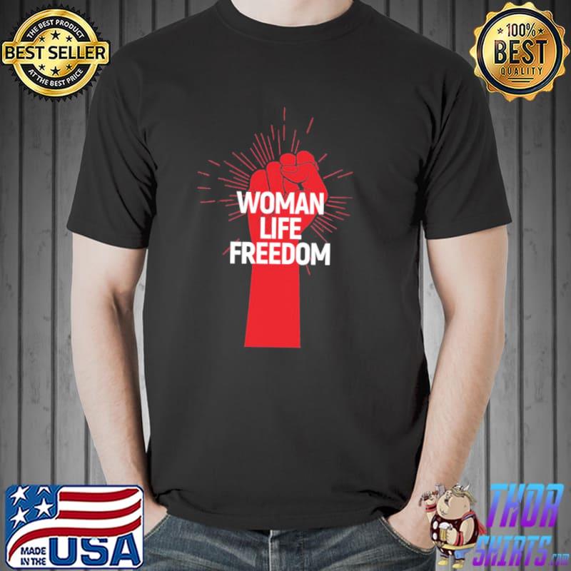 Woman life freedom mahsaaminI classic shirt