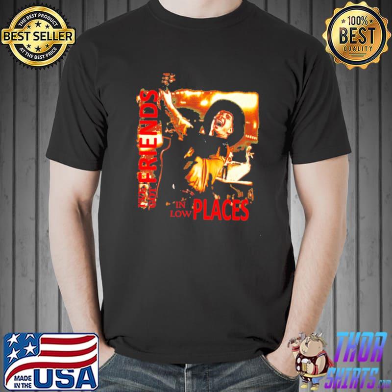 1996 garth brooks vintage friends in low places song promo 90s classic shirt
