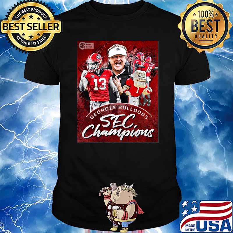 2022 Georgia Bulldogs sec Football champions classic shirt