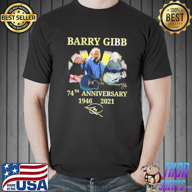74th anniversary barry gibb shirt