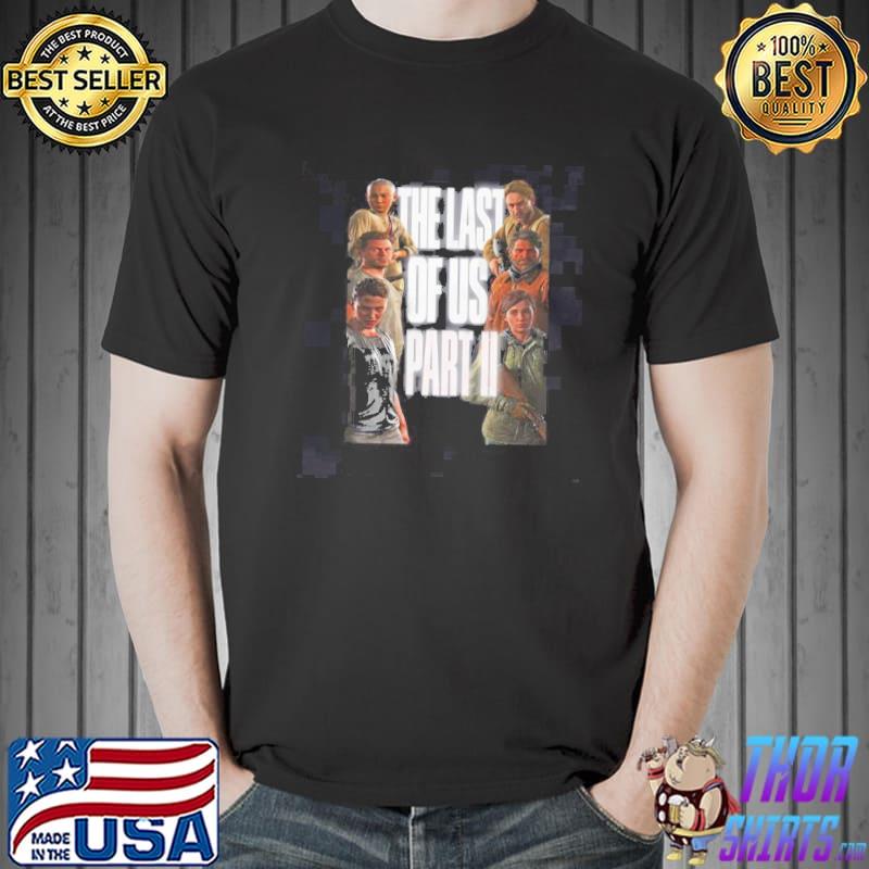 All characters design the last of us classic shirt