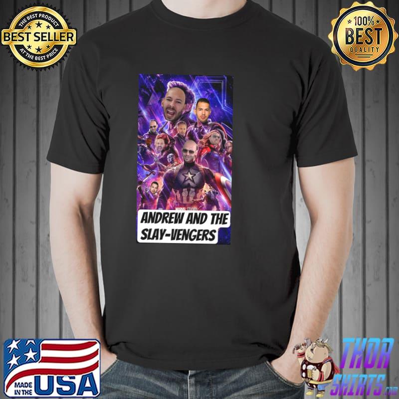 Andrew tate and the slayavengers funny Marvel design classic shirt