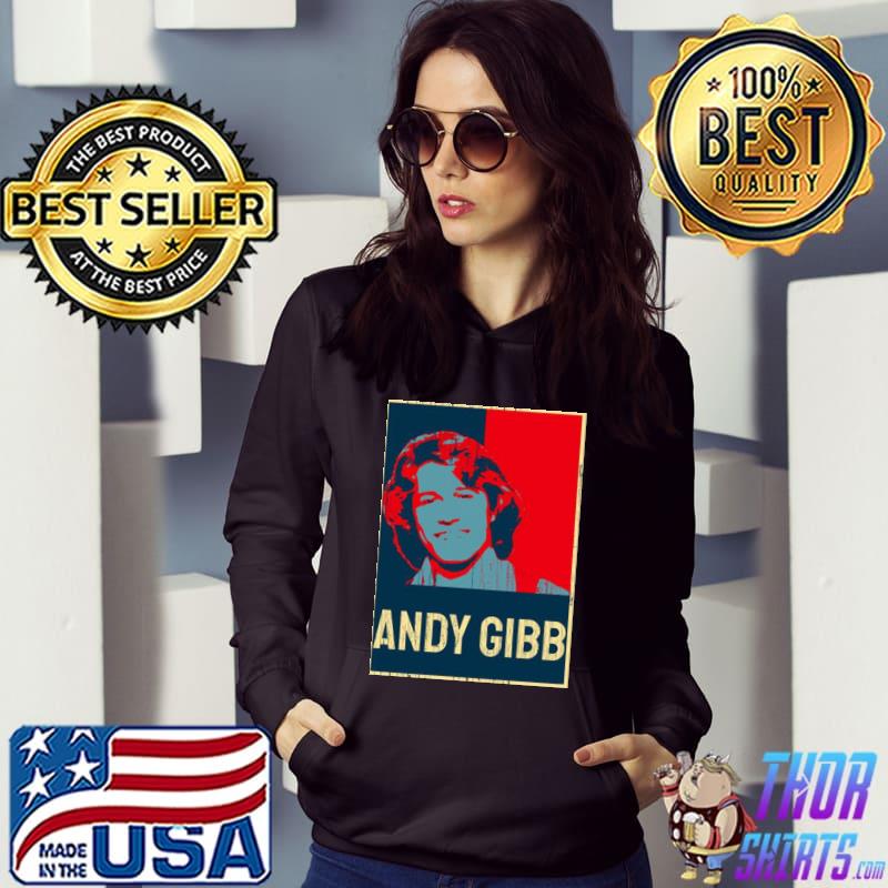 Andy gibb vintage graphic portrait s Hoodie