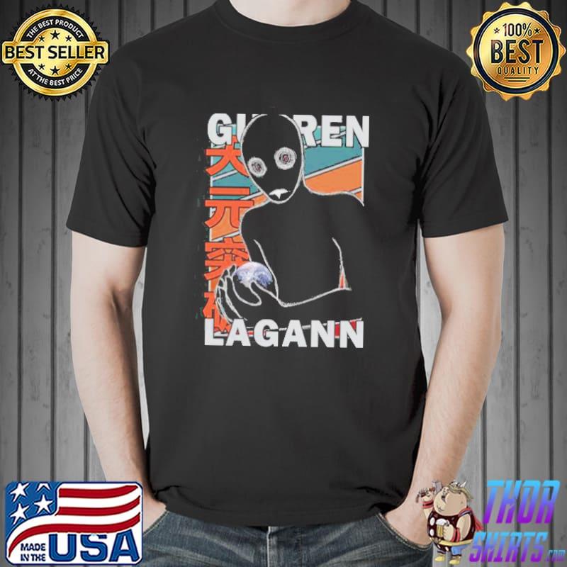 Antispiral tengen toppa gurren lagann classic shirt