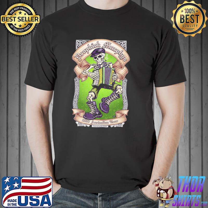 Australia tour 2017 dropkick murphys band artwork shirt