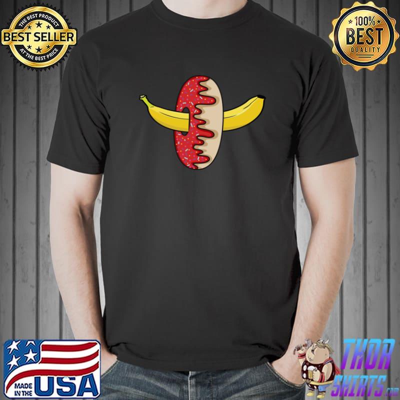 Banana inside a donut T-Shirt