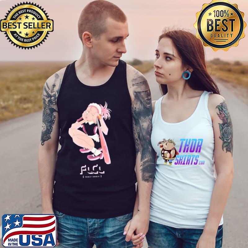 Baseball girl haruhara haruko flcl fooly cooly s Tank Top