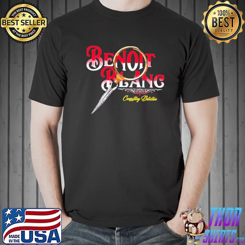 Benoit blanc consulting detective glass onion knives out classic shirt