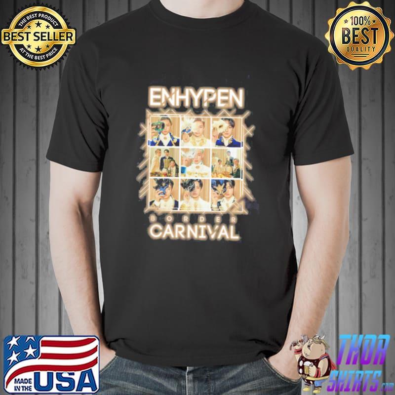 Best border carnival enhypen classic shirt