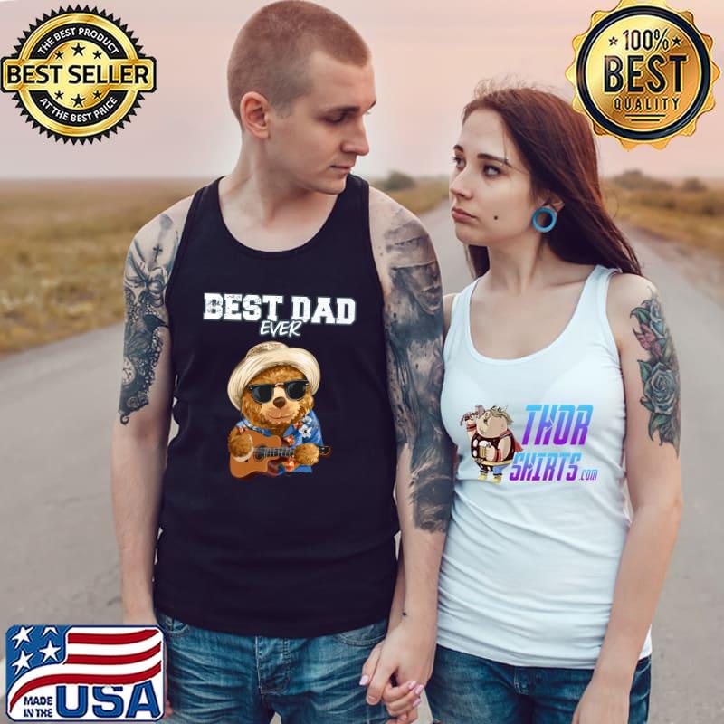 Best Dad 2023 Gitarrist For Pregnancy Announcement Best Dad Ever T-Shirt Tank Top
