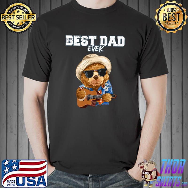 Best Dad 2023 Gitarrist For Pregnancy Announcement Best Dad Ever T-Shirt