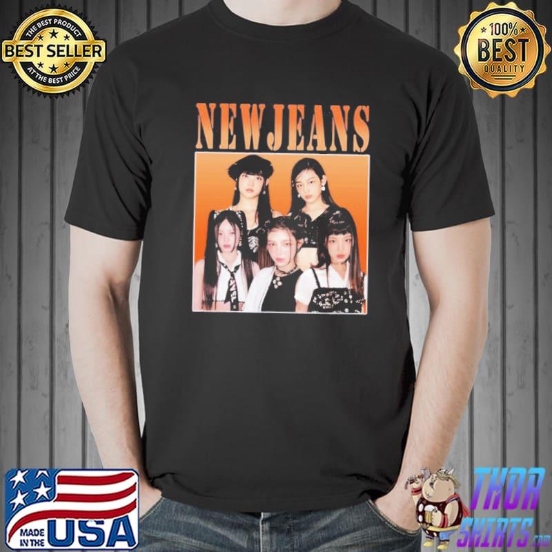 Best retro newjeans homage design shirt