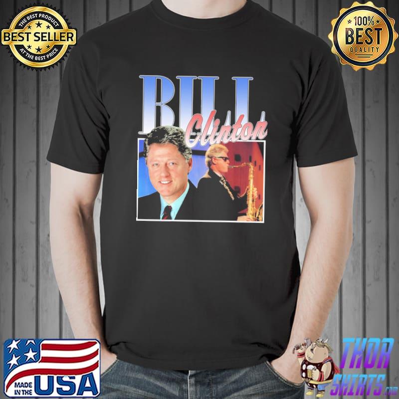 Bill clinton 90s style classic shirt