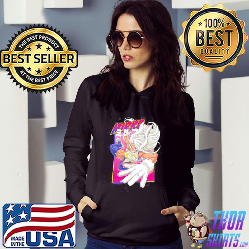 Boku my hero academia mirko school hero vintage graphic s Hoodie