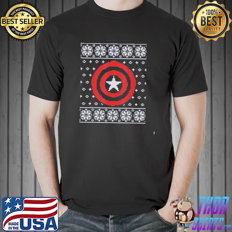 Captain American Marvel holiday classic shirt