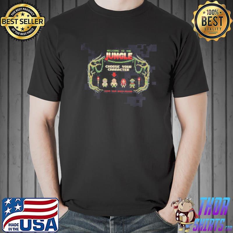 Character in jumanjI game design classic shirt