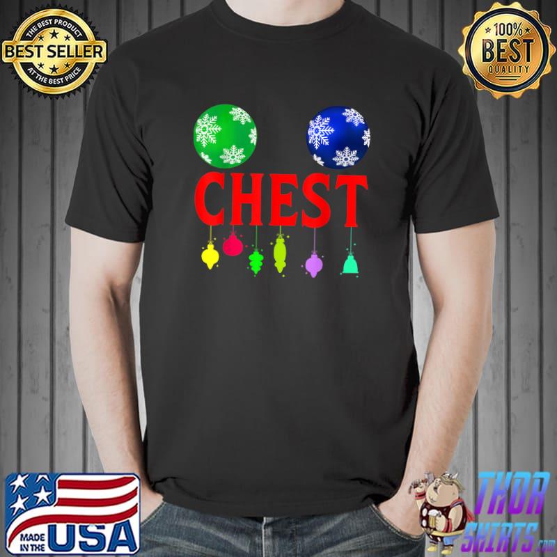 Chest Nuts Matching Chestnuts Christmas Couples Nuts T-Shirt