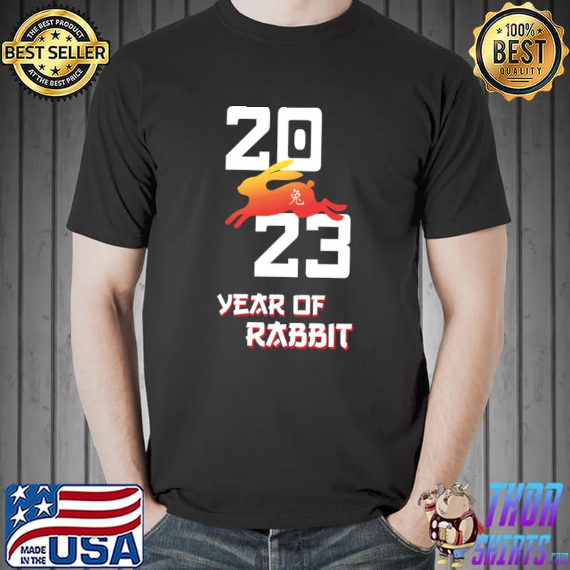 Chinese New Year Costume Cute Rabbit Chinese New Year 2023 T-Shirt