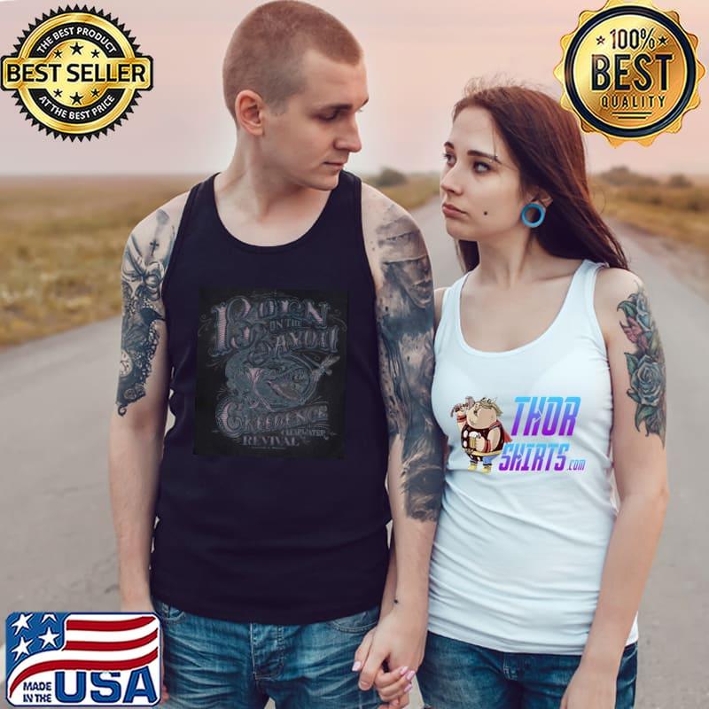 Creedence clearwater revival born in the bayou classic s Tank Top