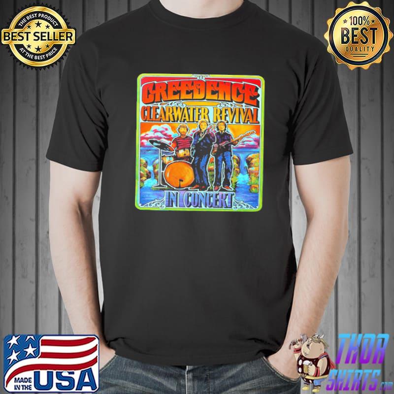 Creedence clearwater revival in concert classic shirt