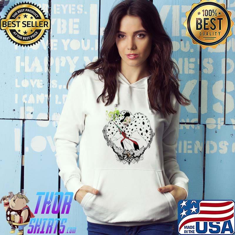 Cruella the beauty evil 101 dalmatians s Hoodie