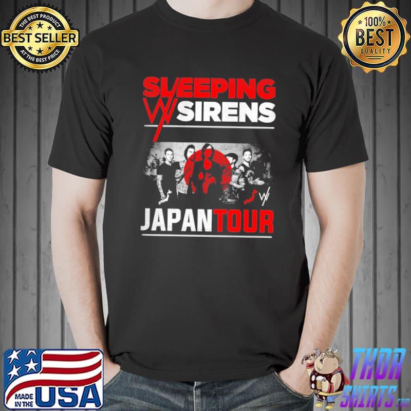 Cut the mustard Japan tour sleeping with sirens shirt