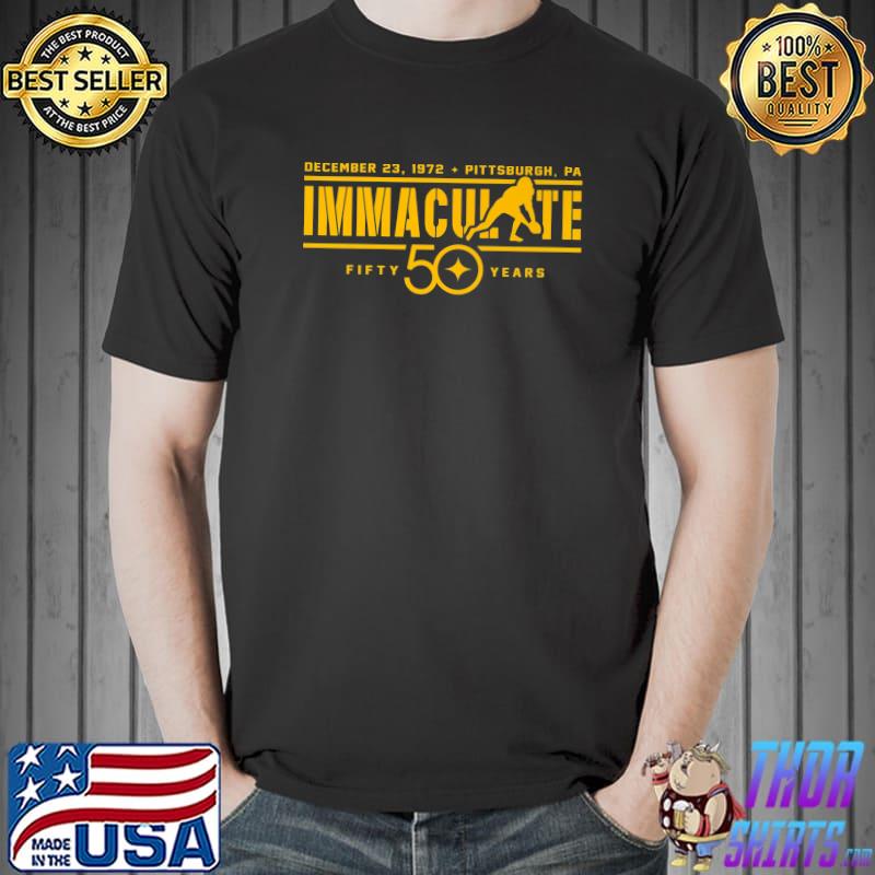December 1972 Immaculate 50 Years Reception Pittsburgh T-Shirt