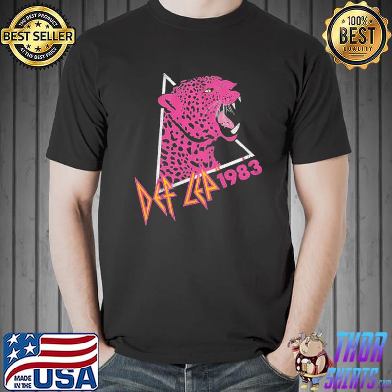 Def leppard vintage us tour 1983 shirt