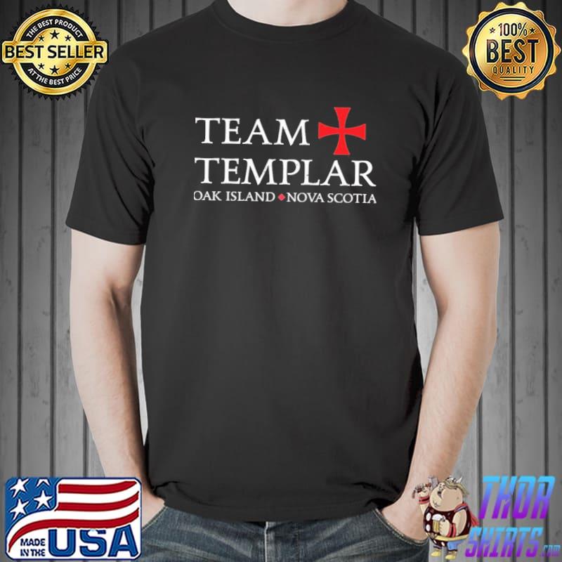 Design team templar funny oak island treasure product classic shirt