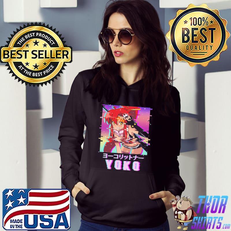 Digital art gurren lagann yoko littner exciting classic s Hoodie