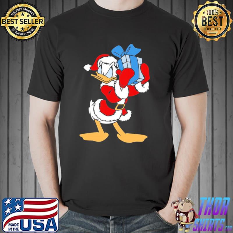 Donald duck sceptical christmas gift shirt