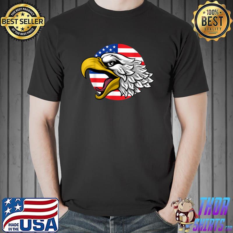 Eagle's Pride A Circular American Flag Election 2024 T-Shirt, hoodie ...