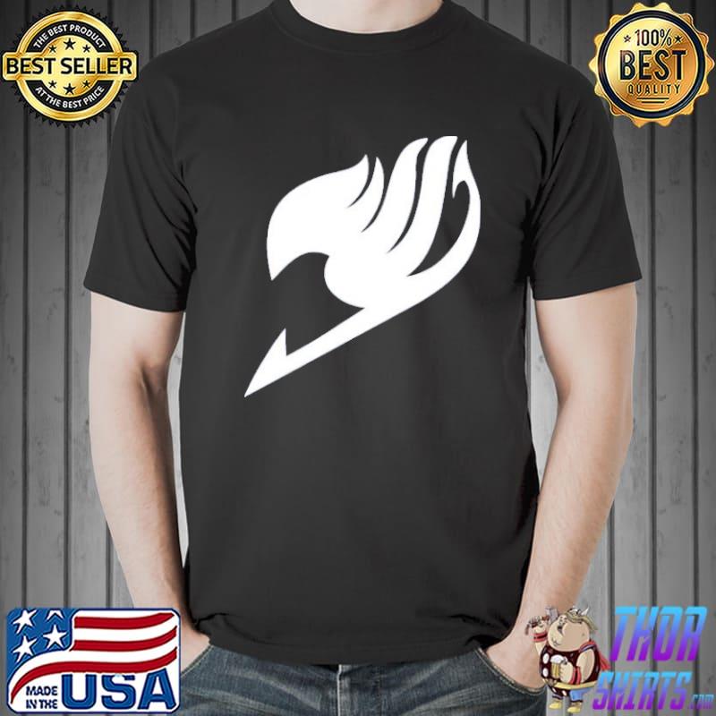 Fairy tail logo white classic shirt