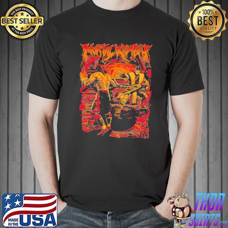 Fan art mortal kombat classic shirt