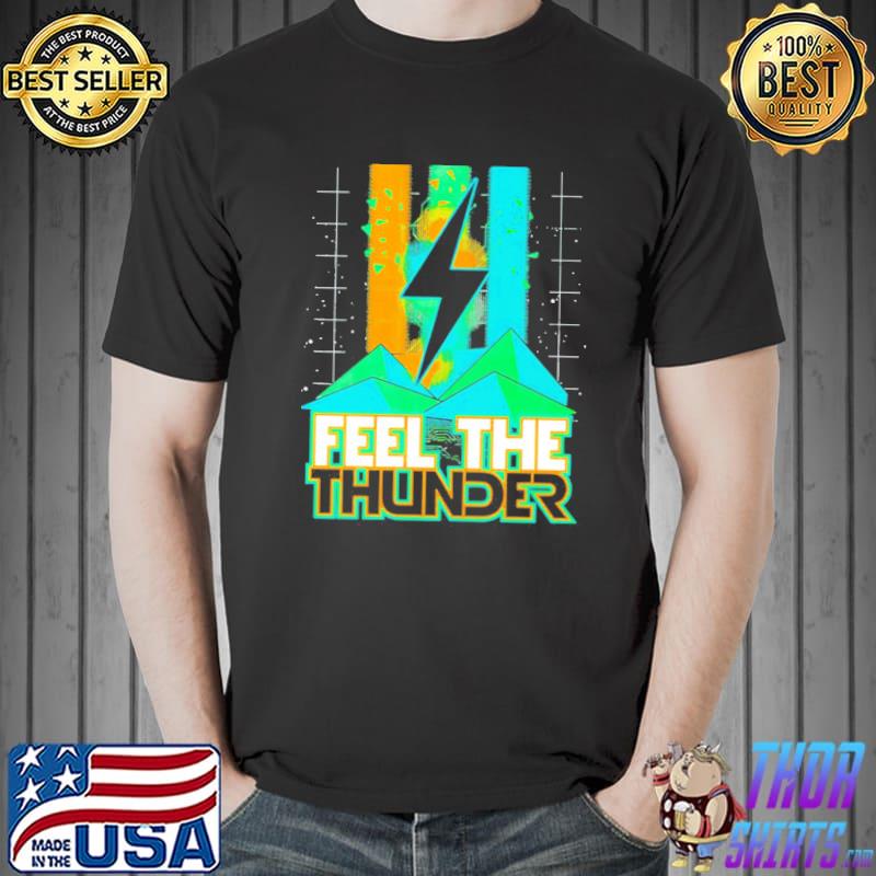 Feel the thunder imagine dragons graphic classic shirt