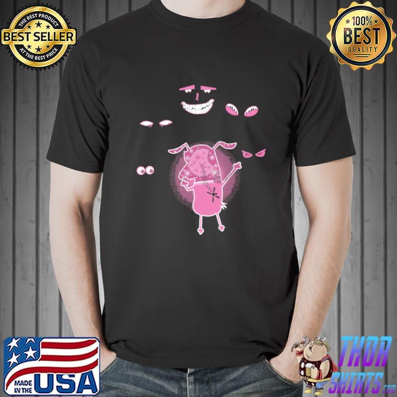 Find courage within eyes courage the cowardly dog shirt