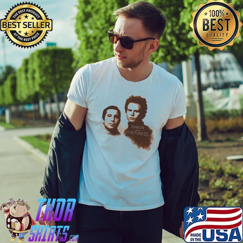 Folk rock duo simon and garfunkel shirt