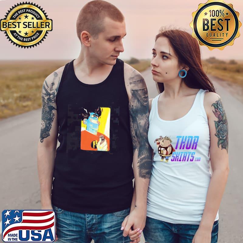 Freak or not retro art freakazoid s Tank Top