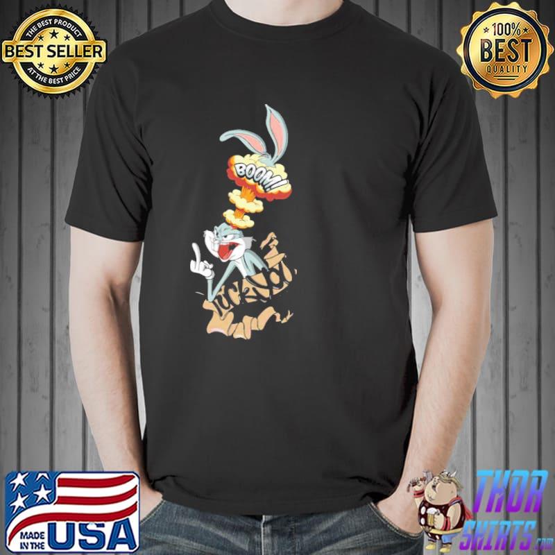 Fuck you bugs bunny animal funny classic shirt