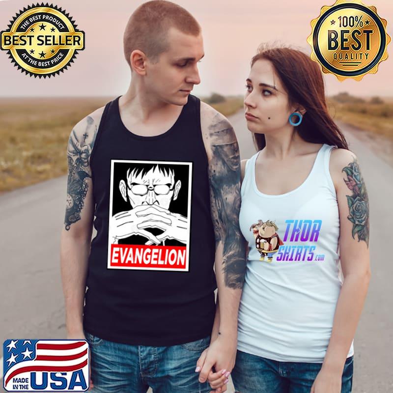 Gendo ikarI evangelion meme obey style classic s Tank Top