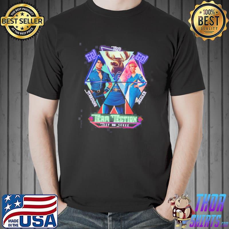 Go go team tection todd stardunk jazzler d&d classic shirt