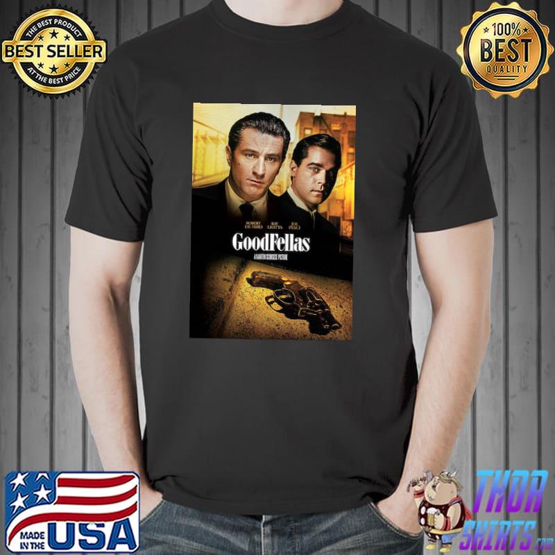 Goodfellas character picture shirt
