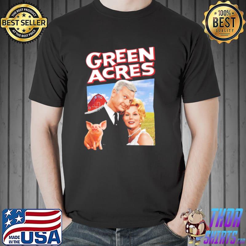 Green acres retro design shirt