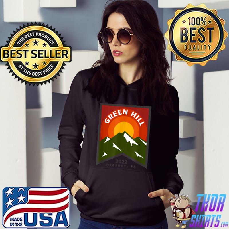 Green Hill 2022 Hershey Holidays Mountain Sunset T-Shirt Hoodie