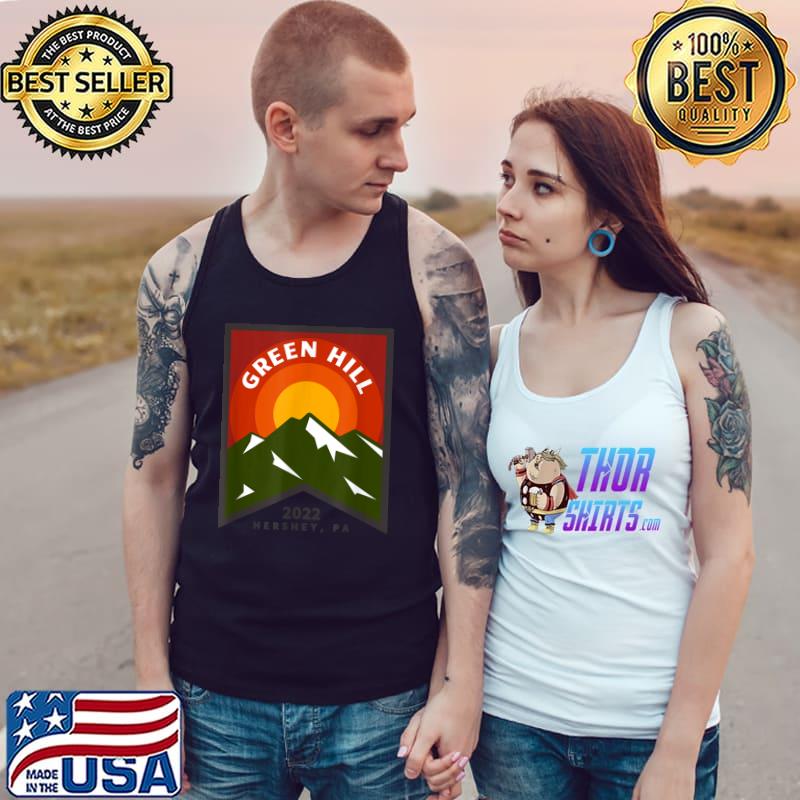 Green Hill 2022 Hershey Holidays Mountain Sunset T-Shirt Tank Top