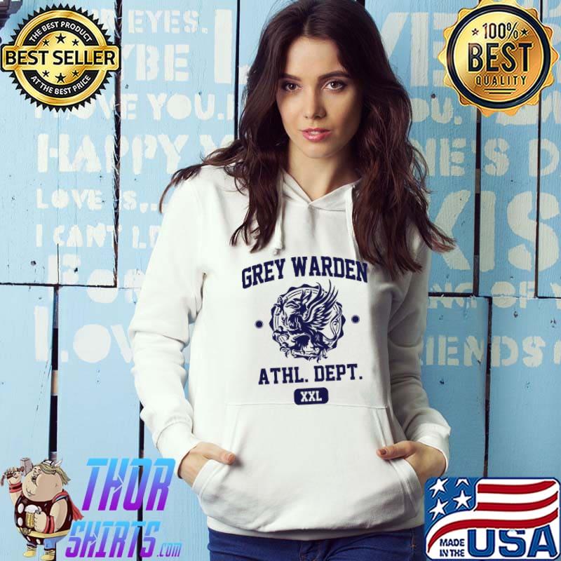 Grey warden athletic department dragon age gym style s Hoodie