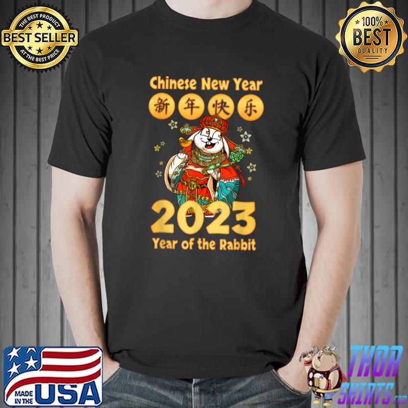 Happy New Year 2023 Chinese Zodiac Year Of The Rabbit Cute T-Shirt